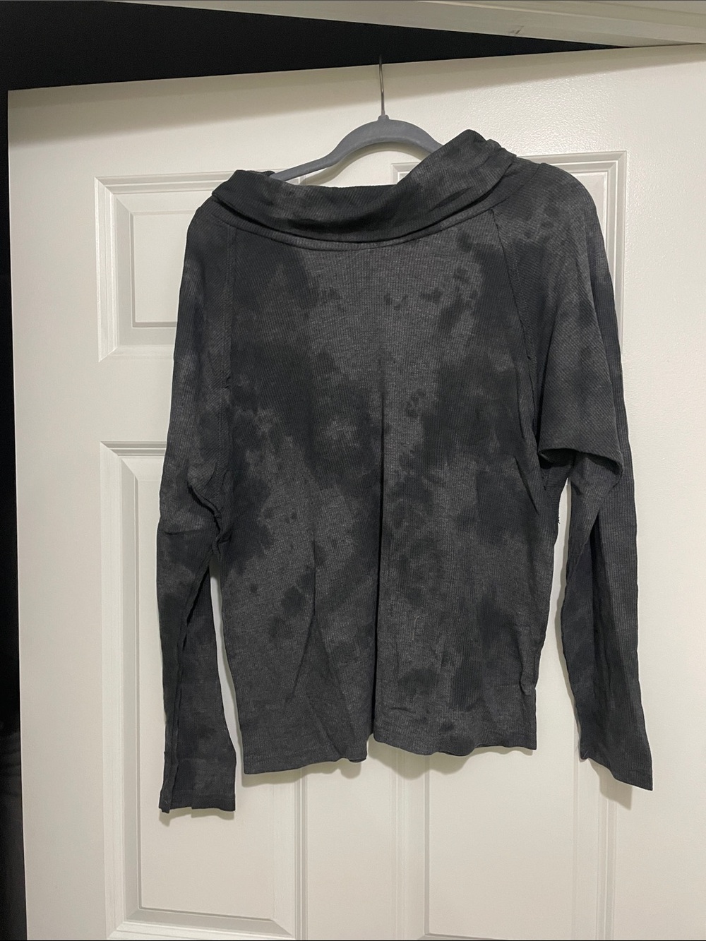 Mystree Charcoal Cowl-Neck Pullover